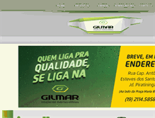 Tablet Screenshot of eletricagilmar.com.br